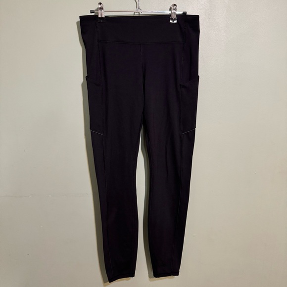 lululemon athletica Pants - Lululemon Speed Up Tight Full-On Luxtreme Brushed 28" Womens Size 8 Black Yoga